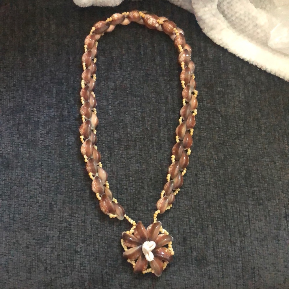 Beautiful handmade shell necklace